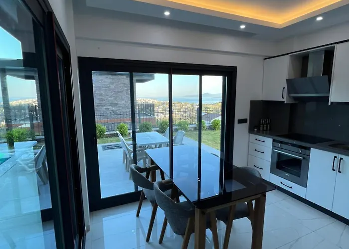 Villa Yakisikli Bodrum Vue Avec Piscine Privee Milas