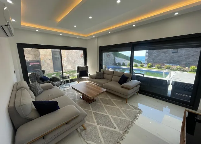 Villa Yakisikli Bodrum Vue Avec Piscine Privee